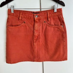 Zara Denim wash skirt